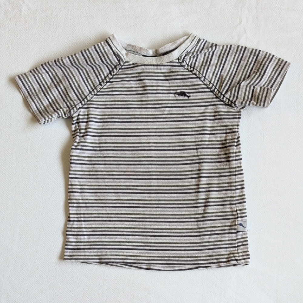 tommy bahama striped raglan sleeve t-shirt stretch cotton 12 months baby boy